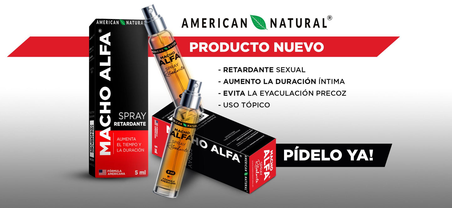 🔥Macho Alfa Spray - retardante y potenciador masculino (IMPORTADO)🇺🇸🔥