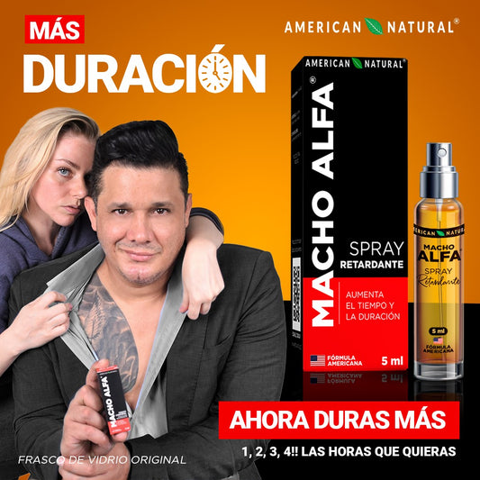 🔥Macho Alfa Spray - retardante y potenciador masculino (IMPORTADO)🇺🇸🔥