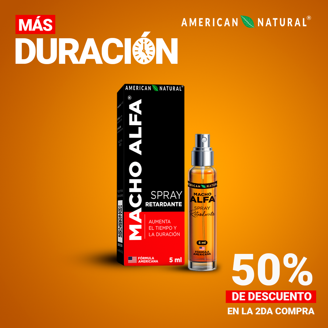 🔥Macho Alfa Spray - retardante y potenciador masculino (IMPORTADO)🇺🇸🔥