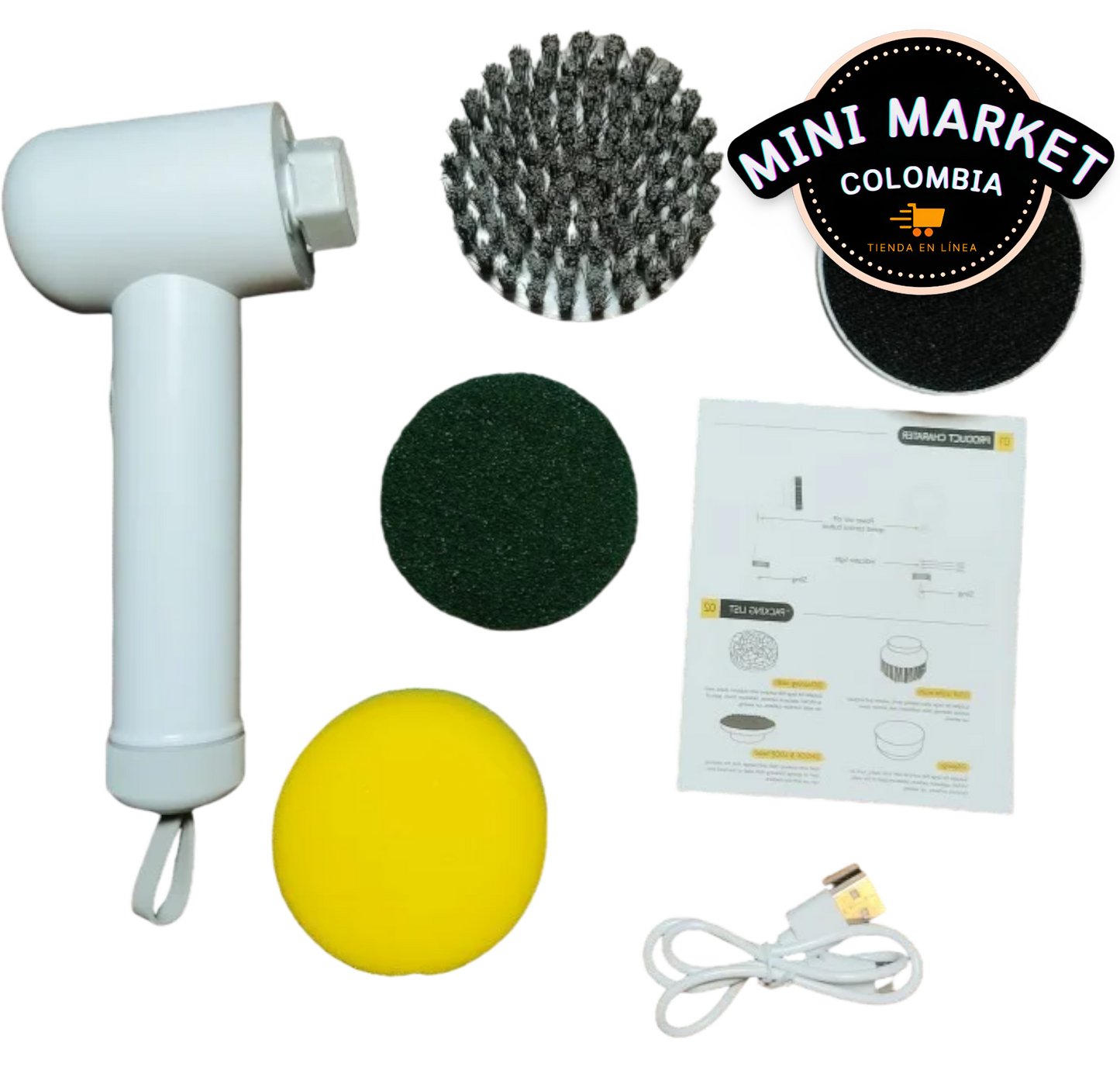 Cepillo Eléctrico de Limpieza™ | 5 en 1